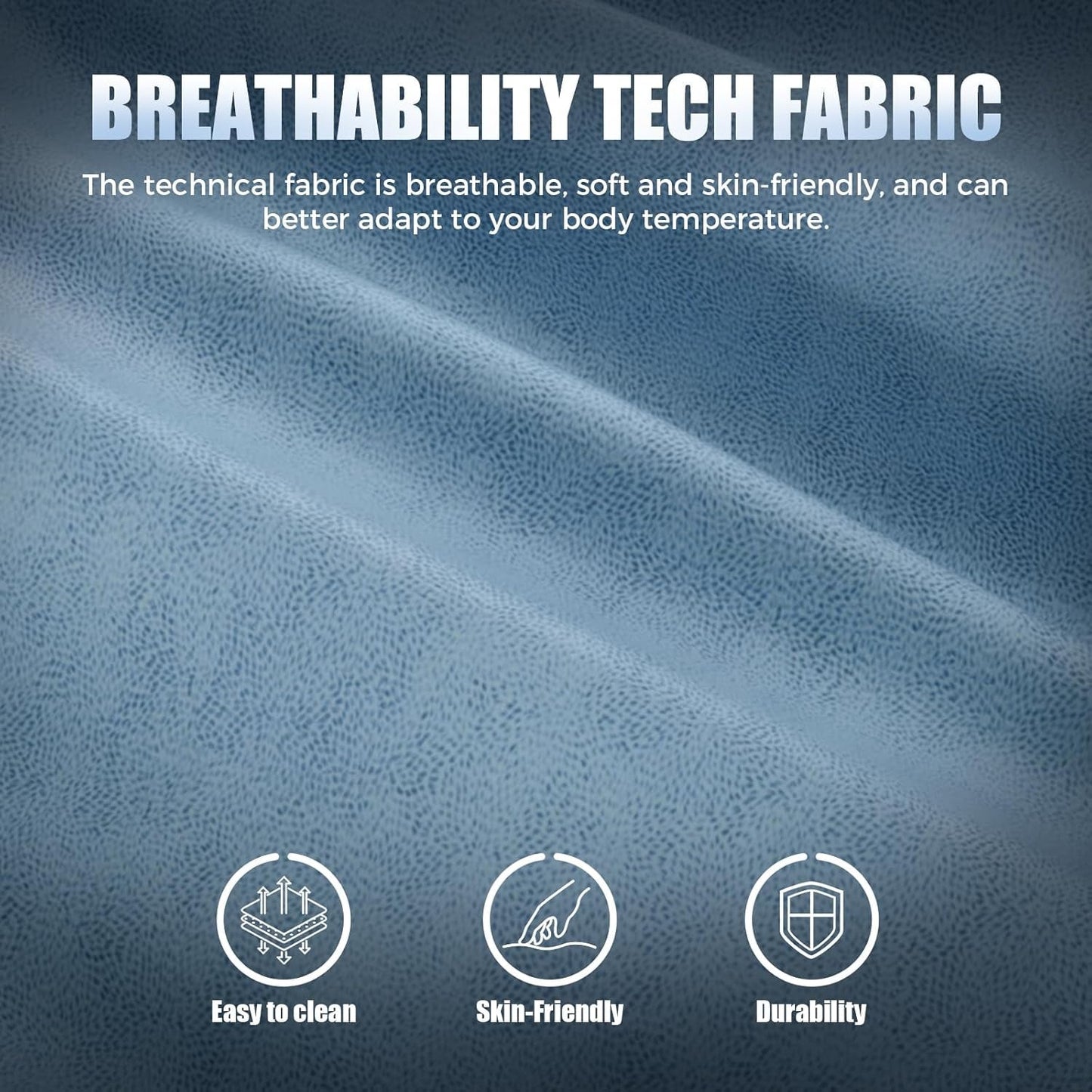 Gaming Chair Breathable Fabric, Racing Style Computer Chair for Adult