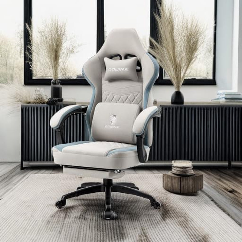 Gaming Chair Breathable Fabric Computer Chair with Pocket Spring
