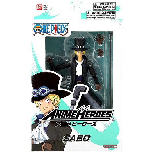 Bandai Anime Heros One Piece - Sabo gyűjthető anime figura 17cm (AH37009)-0