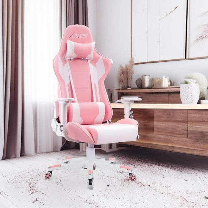 Gaming Chair Office Chair High Back Computer Chair Leather Desk Chair