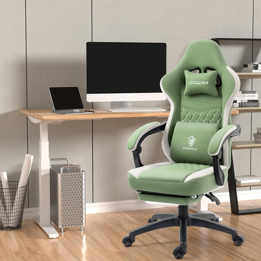 Gaming Chair Breathable Fabric Computer Chair with Pocket Spring
