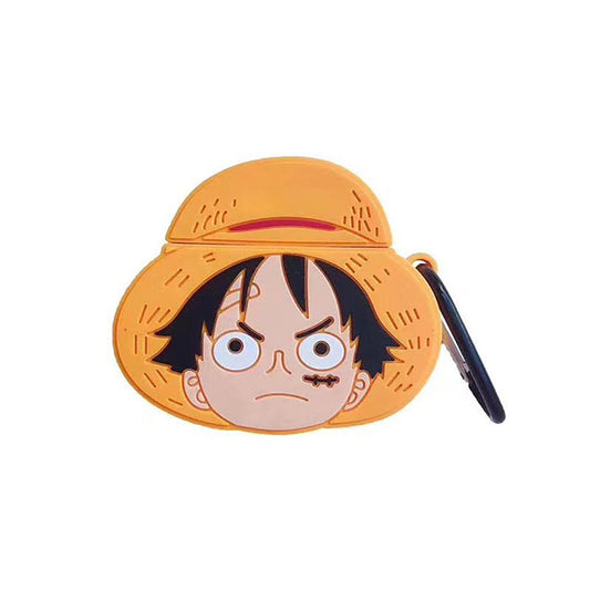One Piece Luffy Case For AirPods Dustproof Headphone Case Soft
